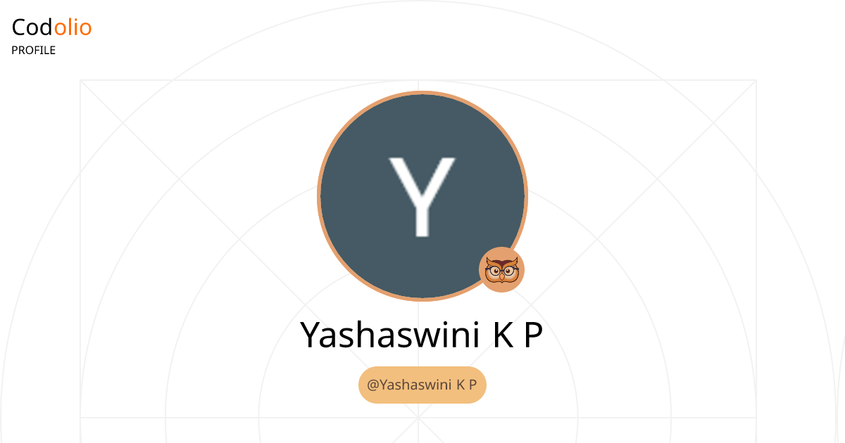 Yashaswini K P | Codolio