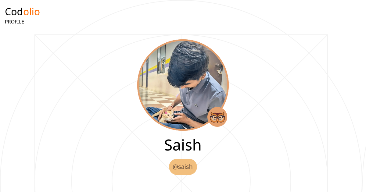 saish | Codolio | Codolio
