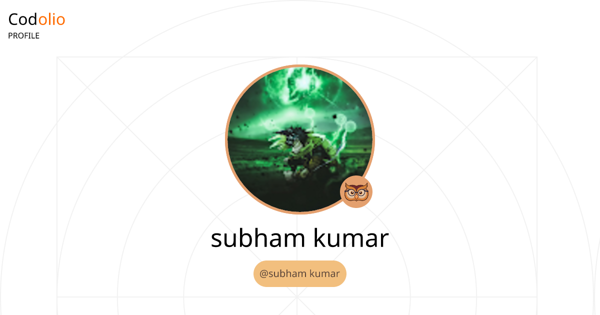 subham kumar | Codolio